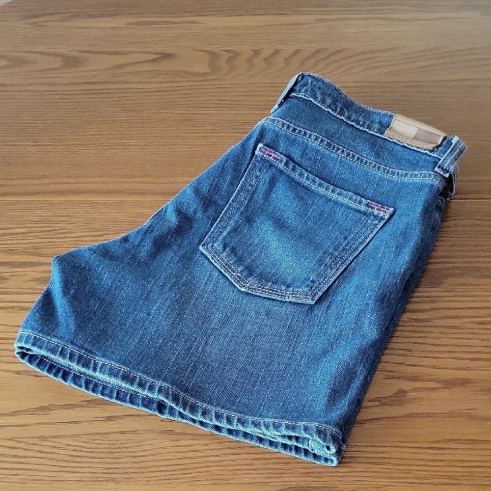 Tommy Hilfiger Blue Jean Shorts Classic Style
